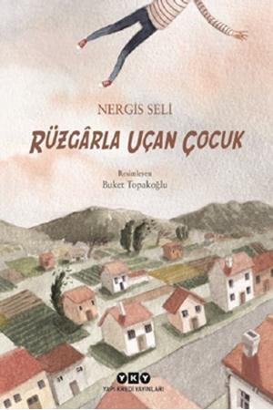 Resim Rüzgarla Uçan Çocuk