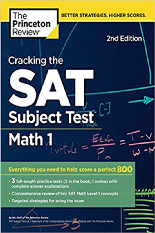 resm Cracking the SAT Subject Test in Math 1 2e