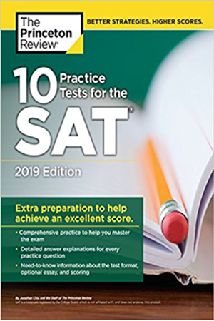 Resim 10 Practice Tests for the SAT 2019 Edition