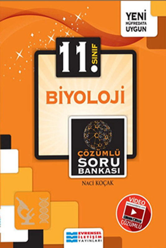 resm 11. Sınıf Biyoloji Video Çözümlü Soru Bankası