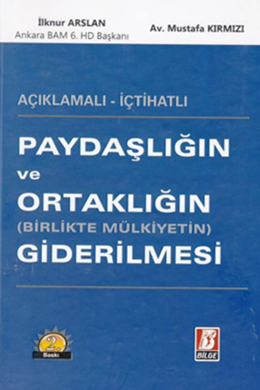 resm Paydaşlığın ve Ortaklığın Giderilmesi