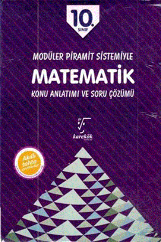 resm 10. Sınıf Modüler Piramit Sistemiyle Matematik Konu Anlatımı ve Soru Çözümü