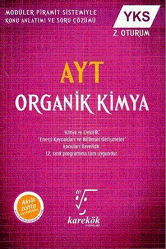 resm AYT Organik Kimya Konu Anlatımlı 2.Oturum