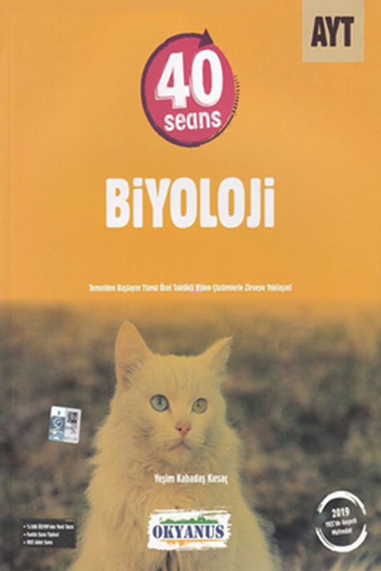 resm AYT 40 Seans Biyoloji Soru Bankası