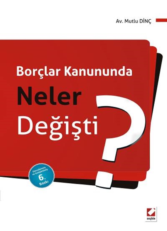 resm Borçlar Kanununda Neler Değişti?
