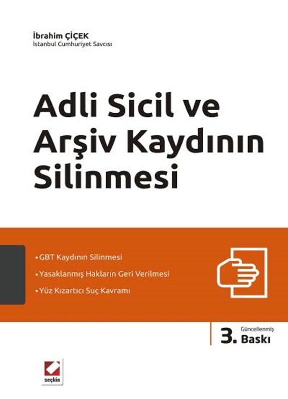 resm Adli Sicil ve Arşiv Kaydının Silinmesi