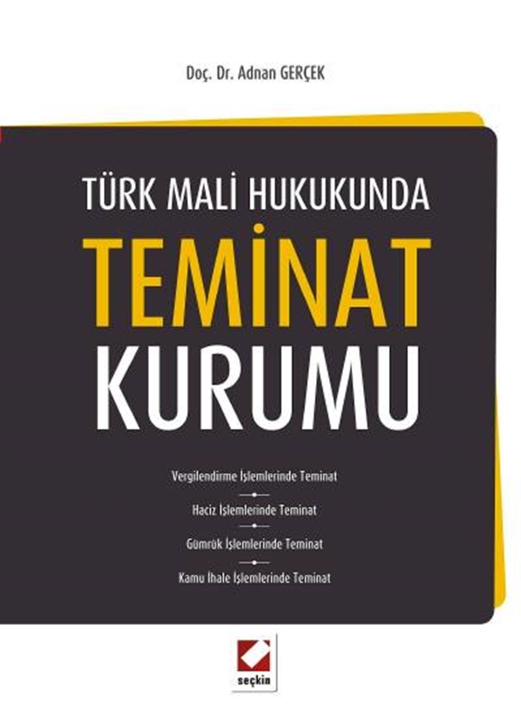 resm Türk Mali Hukukunda Teminat Kurumu