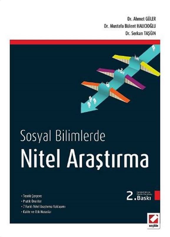resm Sosyal BilimlerdeNitel Araştırma Yöntemleri Teorik Çerçeve – Pratik Öneriler 7 Farklı Nitel Araştırma Yaklaşımı – Kalite ve Etik Hususlar