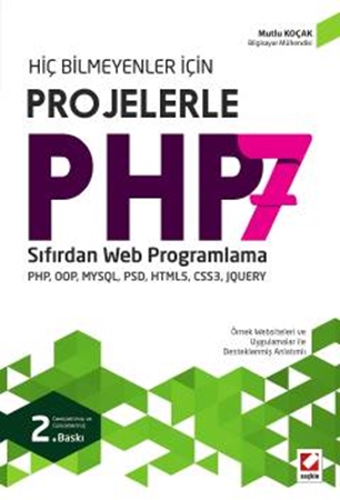 Resim Hiç Bilmeyenler için Projelerle PHP 7