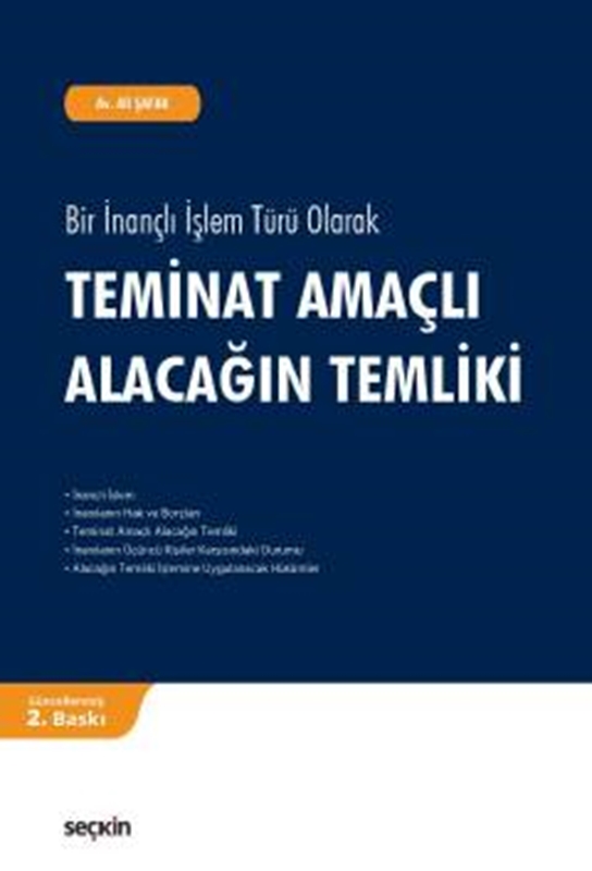 resm Teminat Amaçlı Alacağın Temliki