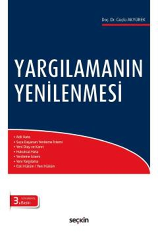 resm Yargılamanın Yenilenmesi