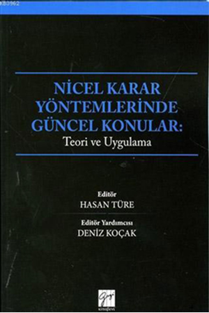 Resim Nicel Karar Yöntemlerinde Güncel Konular