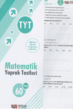 Resim TYT Matematik Yaprak Testleri
