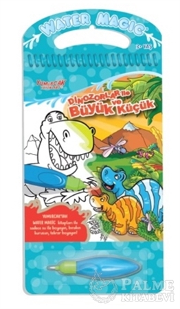 Resim Dinozorlar ile Büyük ve Küçük - Water Magic Boyama Kitabı
