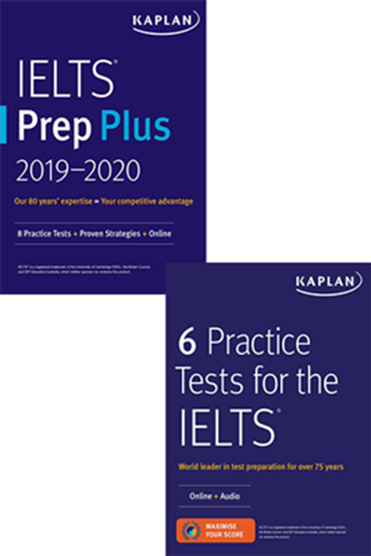 resm IELTS Prep Plus + 6 Practice Tests For The IELTS 2019 - 2020 Set