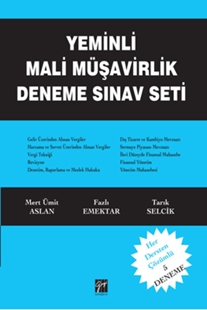 Resim Yeminli Mali Müşavirlik Deneme Sınav Seti