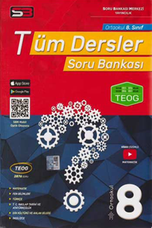 resm 8. Sınıf Tüm Dersler Soru Bankası