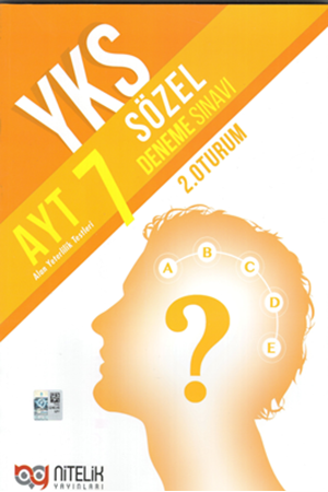 Resim YKS AYT Sözel 7 Deneme Sınavı 2.Oturum