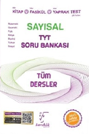 Resim TYT Tüm Dersler Sayısal Soru Bankası