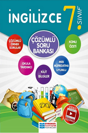 Resim 7. Sınıf İngilizce Video Çözümlü Soru Bankası