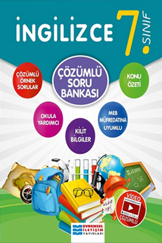 resm 7. Sınıf İngilizce Video Çözümlü Soru Bankası