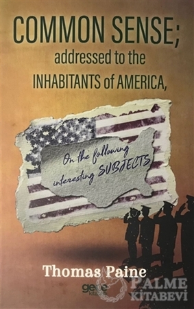 Resim Common Sense Addressed To The Inhabitants Of America