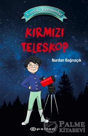 Resim Kırmızı Teleskop - Küçük Astronomlar 1