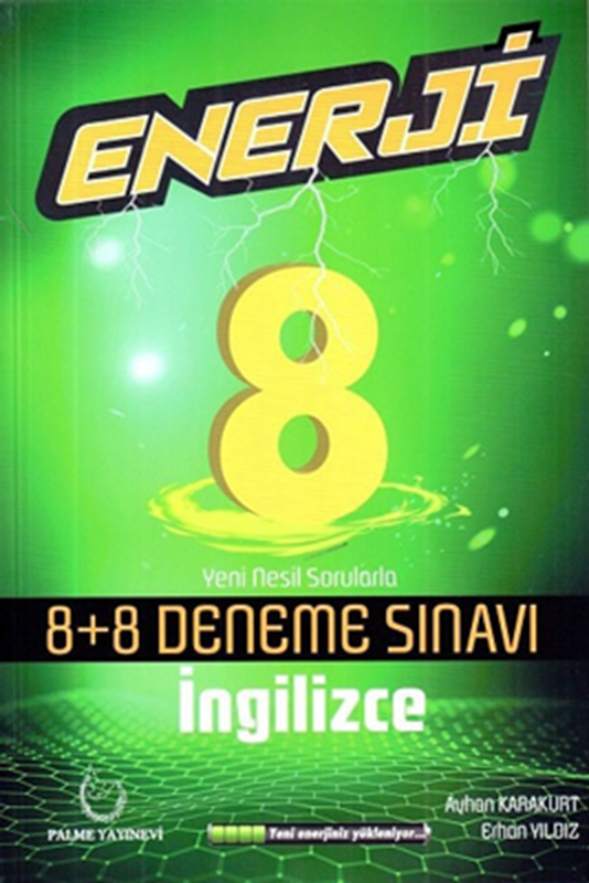 resm 8. Sınıf İngilizce Enerji 8+8 Deneme Sınavı