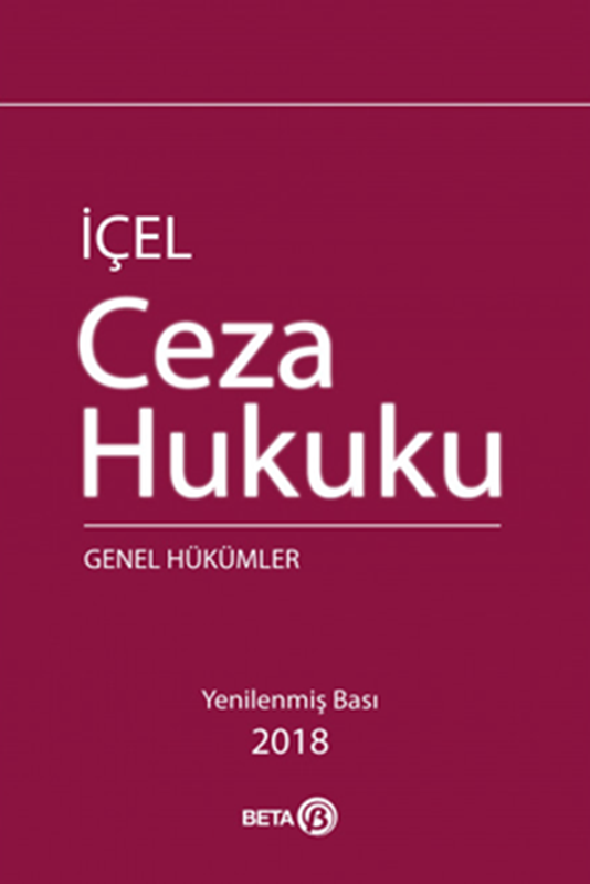 resm İçel Ceza Hukuku Genel Hükümler