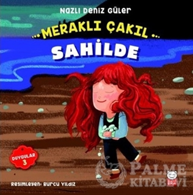 resm Meraklı Çakıl Sahilde - Duygular Serisi 3