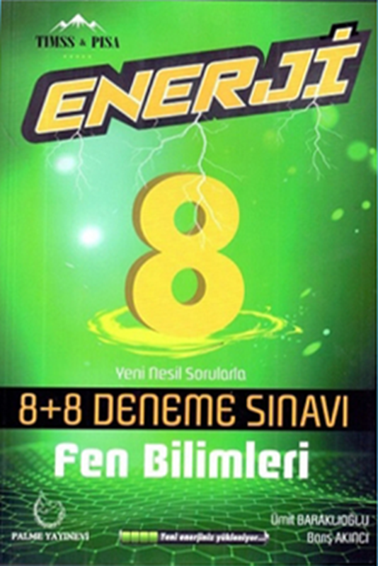 resm 8.Sınıf Enerji Fen Bilimleri 8+8 Deneme Sınavı