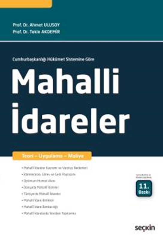 resm Mahallî İdareler Teori – Uygulama – Maliye