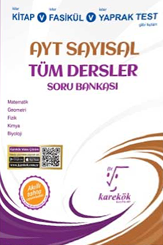 resm AYT Sayısal Tüm Dersler Soru Bankası