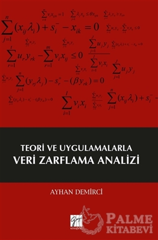 resm Teori ve Uygulamalarla Veri Zarflama Analizi