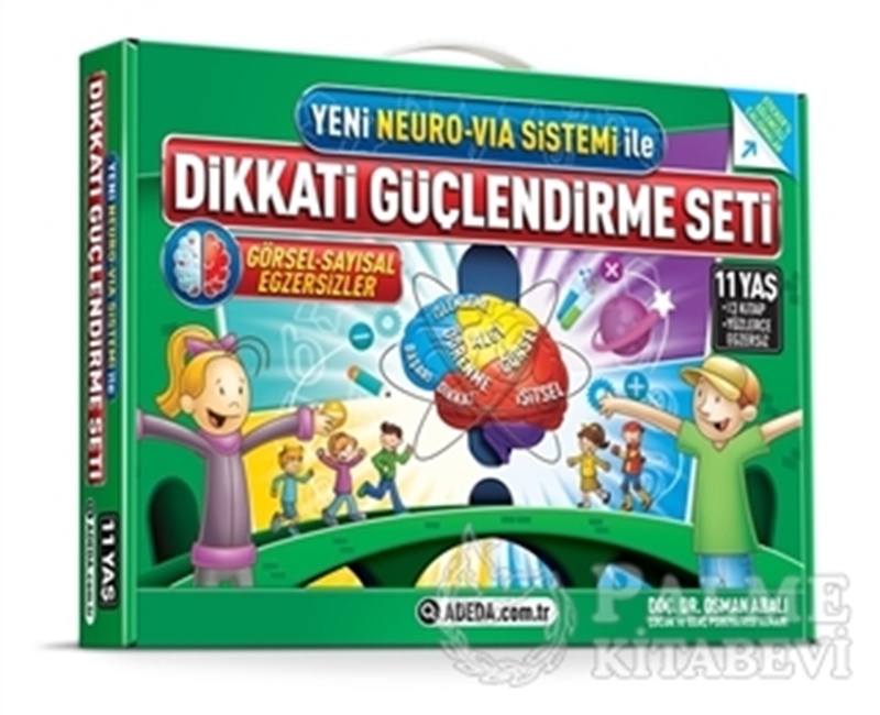 resm Yeni Neuro-Via Sistemi ile Dikkati Güçlendirme Seti 11 Yaş (3 Kitap)