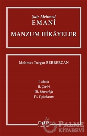 Resim Şair Mehmed Emani - Manzum Hikayeler