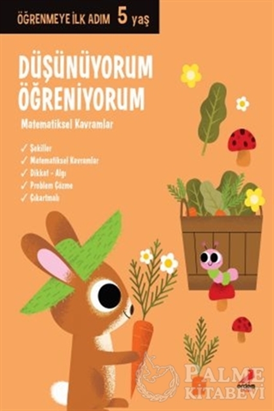 resm Düşünüyorum, Öğreniyorum - Öğrenmeye İlk Adım (5 Yaş)