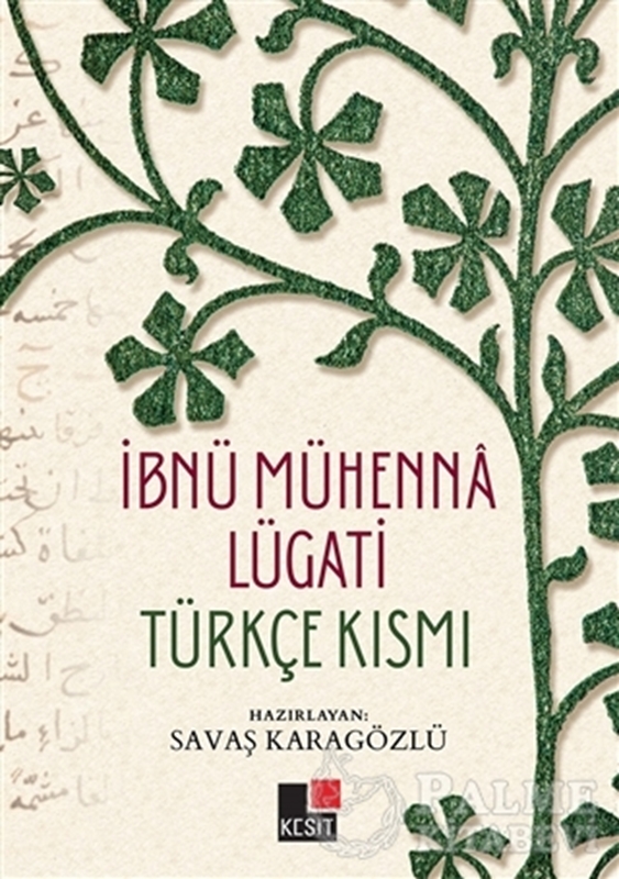resm İbnü Mühenna Lügati (Türkçe Kısmı)