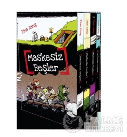 Resim Maskesiz Beşler Serisi - 4 Kitap