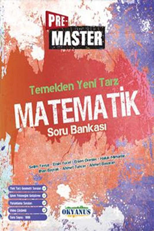 resm Pre Master Temelden Yeni Tarz Matematik Soru Bankası