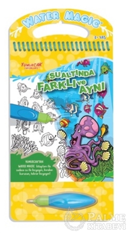 resm Sualtında Farklı ve Aynı - Water Magic Boyama Kitabı