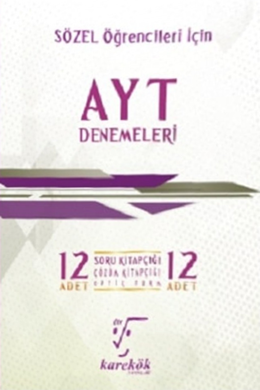resm AYT Sözel 12'li Denemeleri