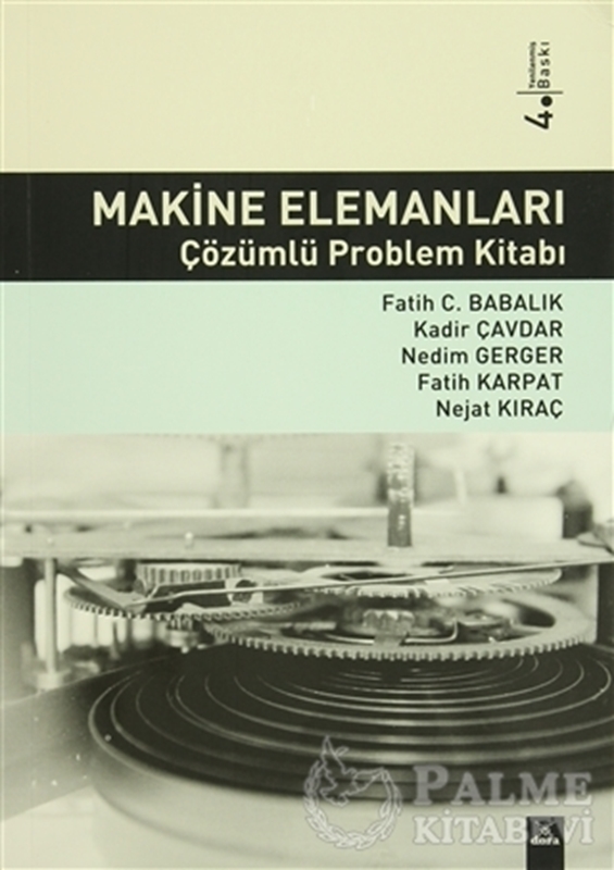 resm Makine Elemanları Çözümlü Problem Kitabı