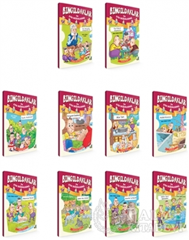 resm Bıngıldaklar İle Etik Değerlerimiz (10 Kitap Set)