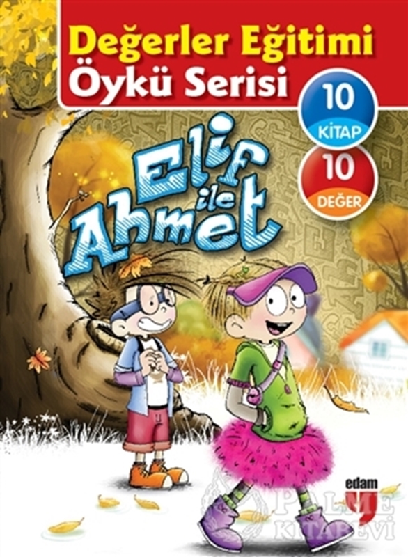 resm Elif ile Ahmet - Değerler Eğitimi Öykü Serisi (10 Kitap Set)