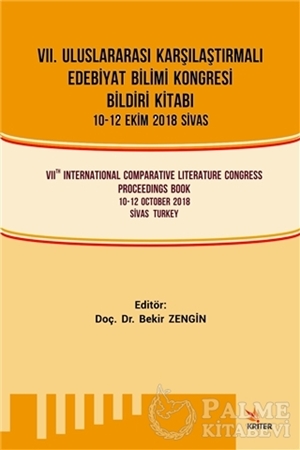 Resim 7. Uluslararası Karşılaştırmalı Edebi̇yat Bi̇li̇mi̇ Kongresi̇ Bi̇ldi̇ri̇ Ki̇tabı