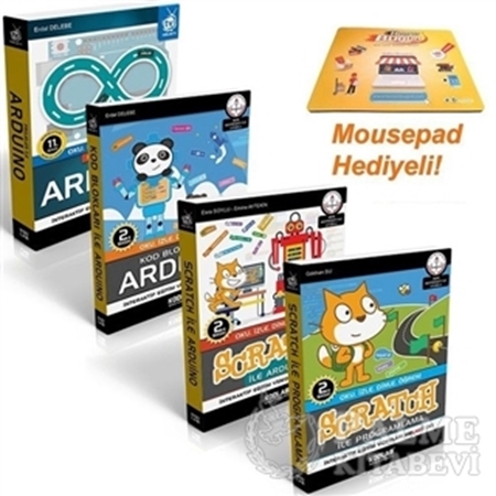 Resim Scratch ile Arduino Eğitim Seti (4 Kitap)