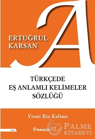 Resim Türkçede Eş Anlamlı Kelimeler Sözlüğü