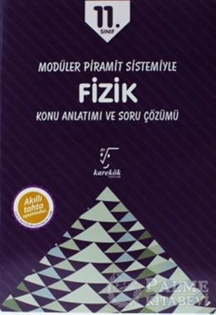 Resim 11. Sınıf Modüler Piramit Sistemiyle Fizik Konu Anlatımı ve Soru Çözümü