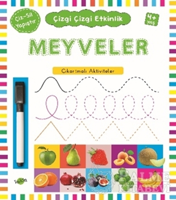 resm Meyveler 4 Yaş ve Üstü - Çizgi Çizgi Etkinlik